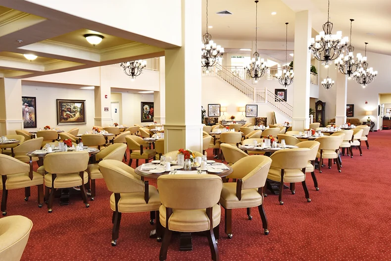 Glenmoore Gracious Retirement Living Hawthorn Senior Independent Living in Happy Valley, Oregon dining room