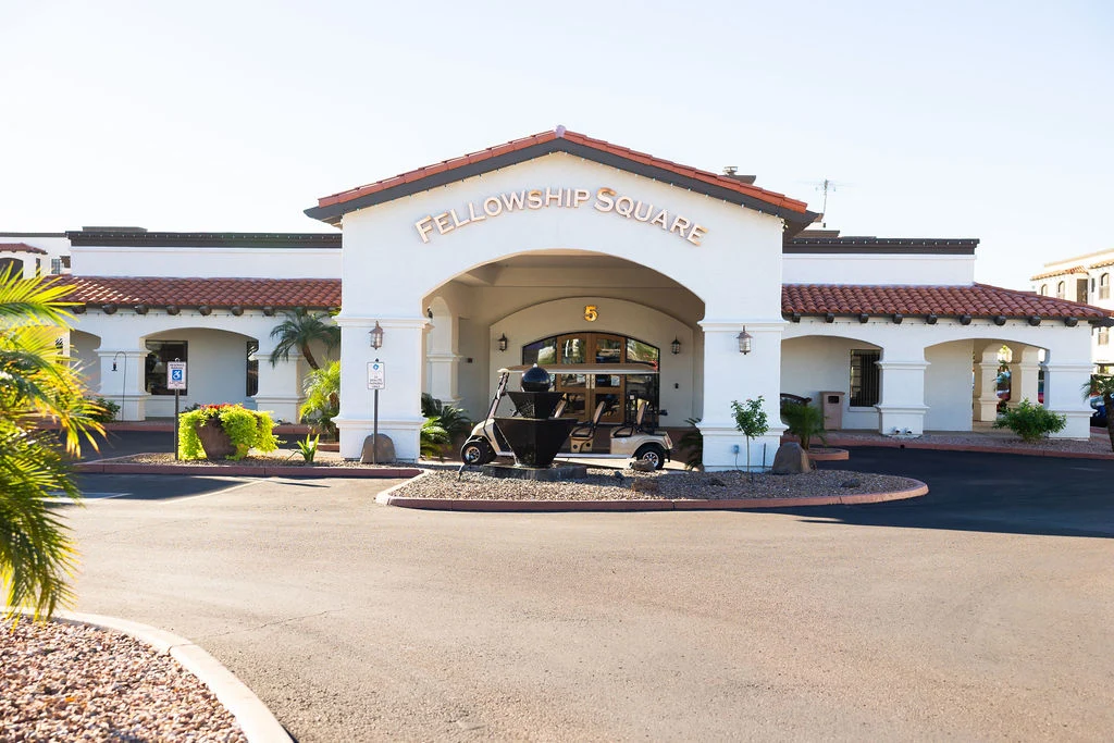 Front Entrance at Fellowship Square Mesa