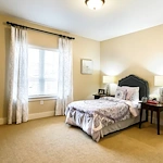 Assisted living bedrooms surrounded by comfort