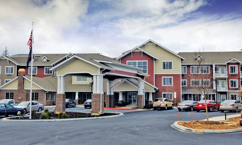 Sterling Heights Gracious Retirement Living Hawthorn Senior Independent Living in Bethlehem, Pennsylvania front exterior