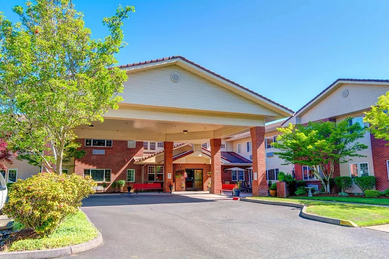 Gilman Grove Assisted Senior Living in Oregon City, Oregon front exterior