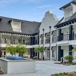 Outdoor space at The Blake at Miramar Beach
