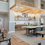 The Barclay at Tuckahoe dining area