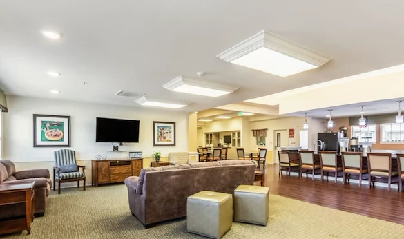Greenridge Place Senior Assisted Living Memory Care in Westminster, CO living room