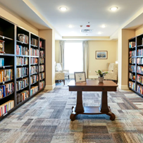 Senior residents can enjoy a variety of books for pleasure