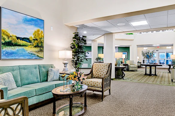 Capitol Ridge Gracious Retirement Living Hawthorn Senior Independent Living in Bristow, Virginia living room