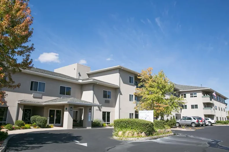 Las Fuentes Resort Village senior living in Prescott, AZ offering independent living, assisted living, and memory care, front exterior