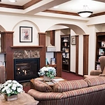 Julian Estates Gracious Retirement Living Hawthorn Senior Independent Living in Puyallup, Washington living room