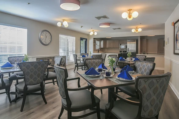 Charter Senior Living of Annapolis dining room