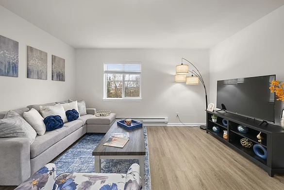 Chateau Valley Center in Renton, WA, apartment living room