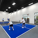 Watermere at Round Rock senior living community offering active adult living and independent living in Round Rock, TX, indoor pickleball court