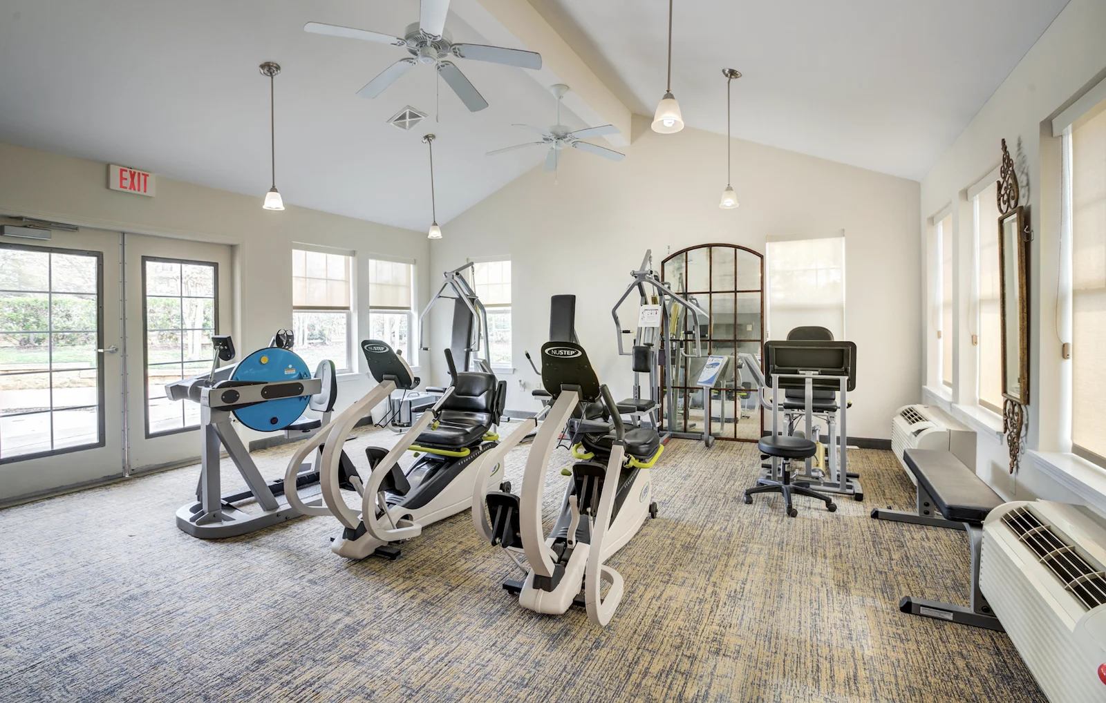 Steeplechase Gracious Retirement Living Hawthorn Senior Independent Living in Oxford, Florida gym fitness center