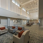 Alto Evergreen Walk, senior living community offering assisted living, memory care, and respite care in South Windsor, CT, common gathering area