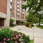 Sidewalk and Driveway for Covered Parking