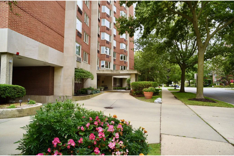 Sidewalk and Driveway for Covered Parking