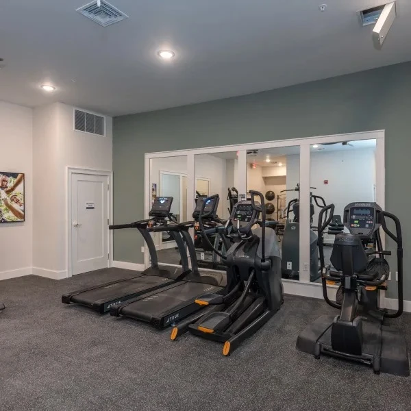 Acclaim at Greenbrier, senior living community offering active adult and independent living in Chesapeake, VA, fitness room