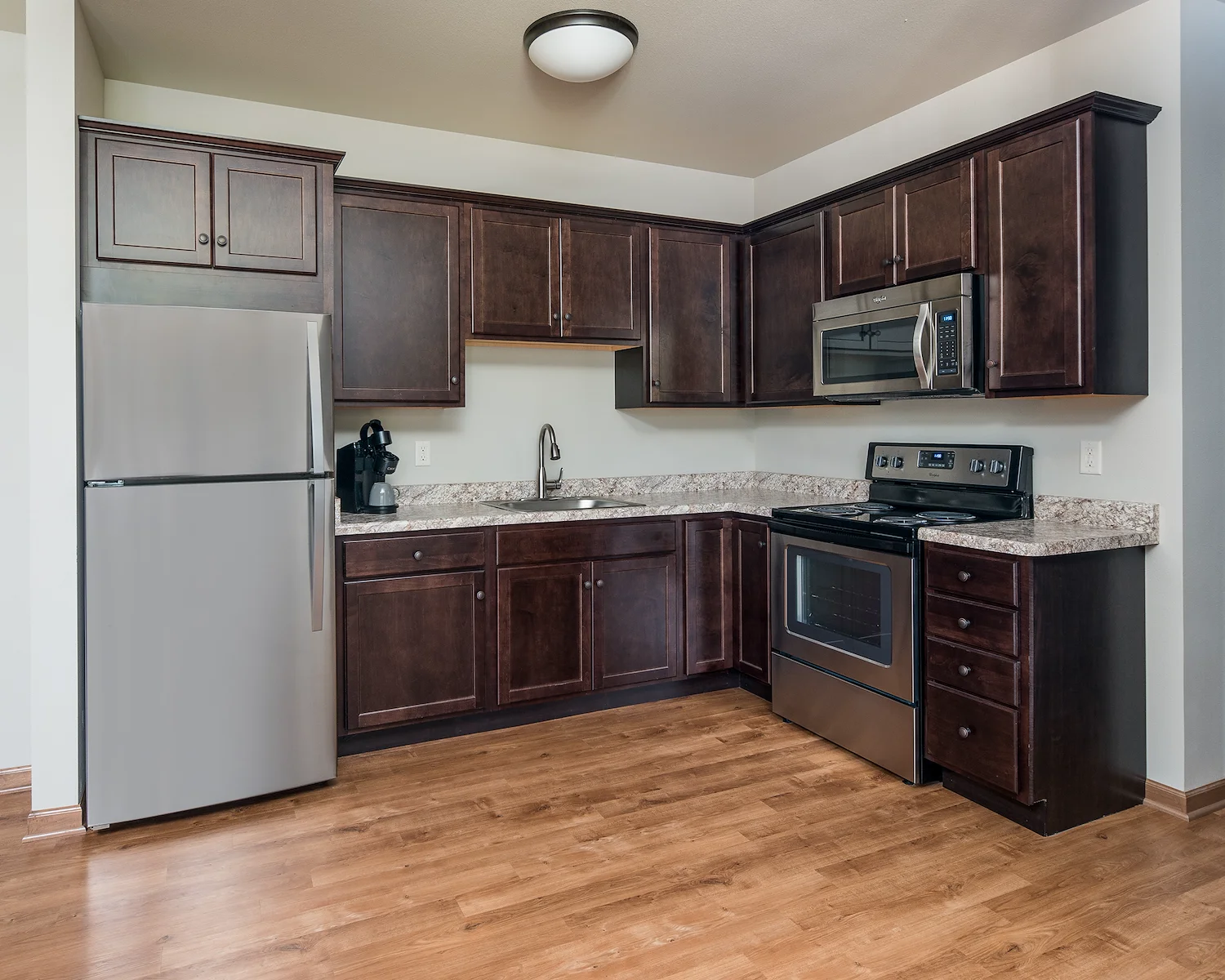 Noel Manor Retirement Living Verona, WI, apartment kitchen