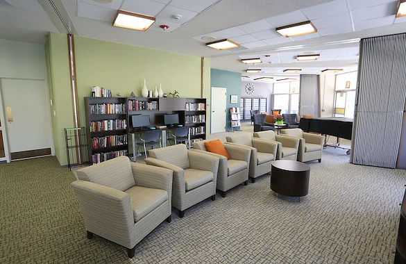 Plymouth Place independent living community room