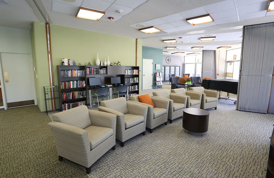 Plymouth Place independent living community room