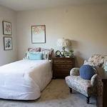 Brownsburg Meadows Assisted Senior Living in IN apartment bedroom