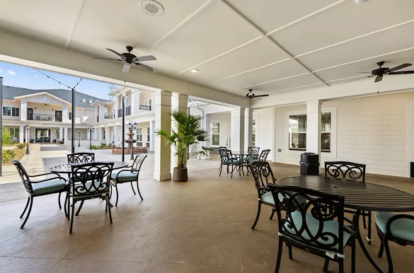 The Blake at Biloxi outdoor area