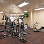 Whispering Pines Gracious Retirement Living Hawthorn Senior Independent Living in Raleigh, North Carolina gym fitness center