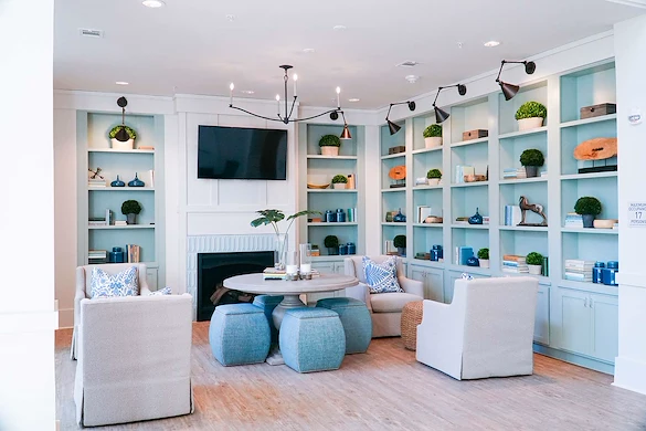 The Barclay at Little River sitting area for socializing or watching tv