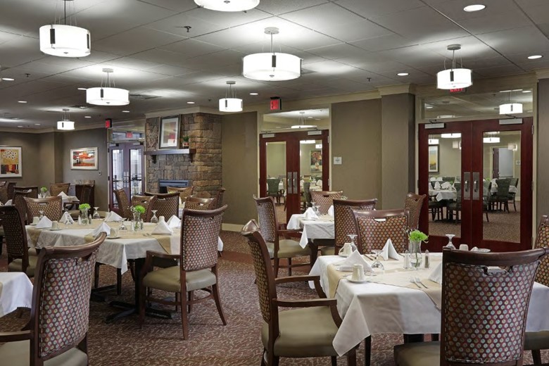 Christian City Skilled Nursing and Rehabilitation Center by PruittHealth in Union City, Georgia dining room