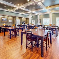 Dining area at Orchard Ridge Residencies 