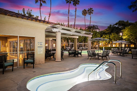 The Ivy at Wellington Laguna Woods, CA outdoor hot tub