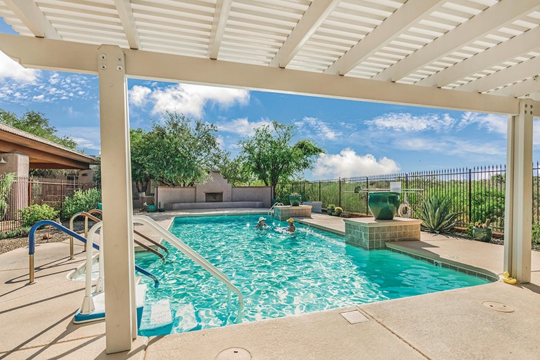 Image of Town Center & Casitas Living at The Fountains at La Cholla (9)
