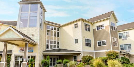 Avamere at Bethany Senior Living in Portland, Oregon front exterior