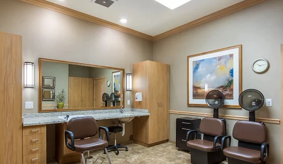 Chelsea Place Memory Care beauty and hair salon