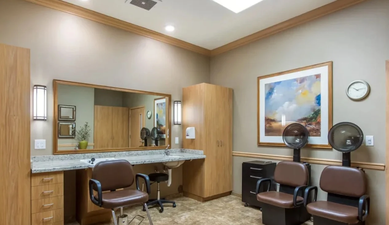 Chelsea Place Memory Care beauty and hair salon