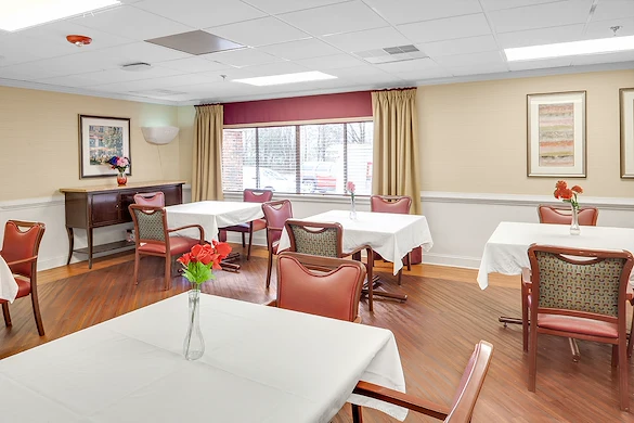 PruittHealth Skilled Nursing & Rehabilitation Center Senior Care in Covington, Georgia dining room