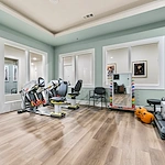 Wilshire Senior Living, independent living, assisted living, and memory care in Burleson, TX, fitness center