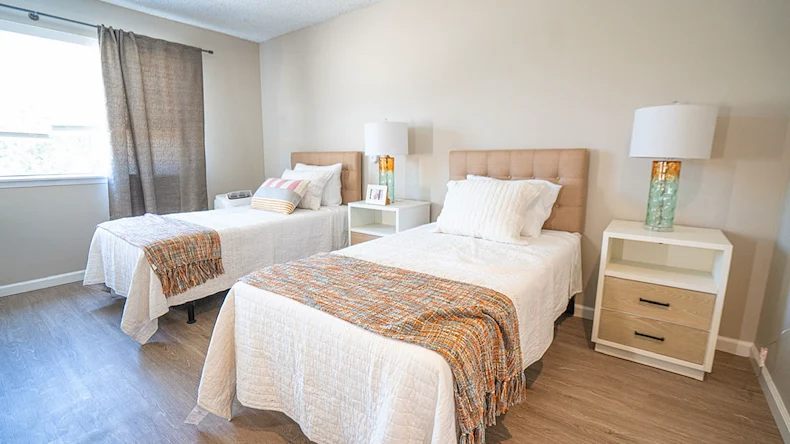 Novellus | Stockton, CA | Assisted Living | Apartment shared bedroom