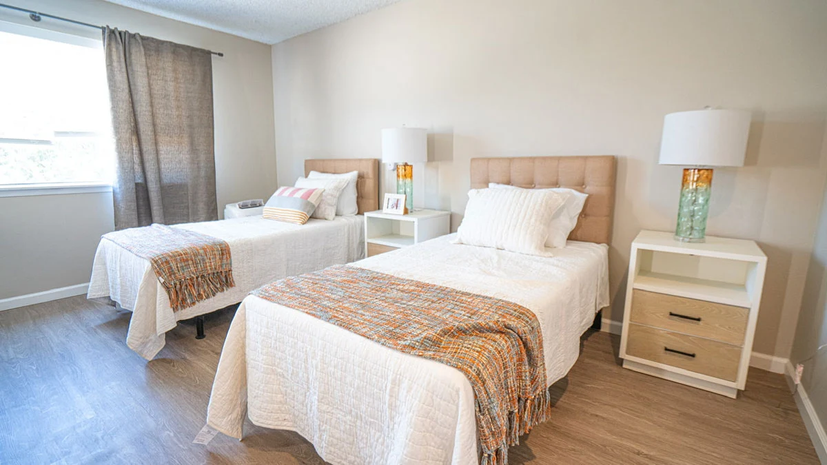 Novellus | Stockton, CA | Assisted Living | Apartment shared bedroom
