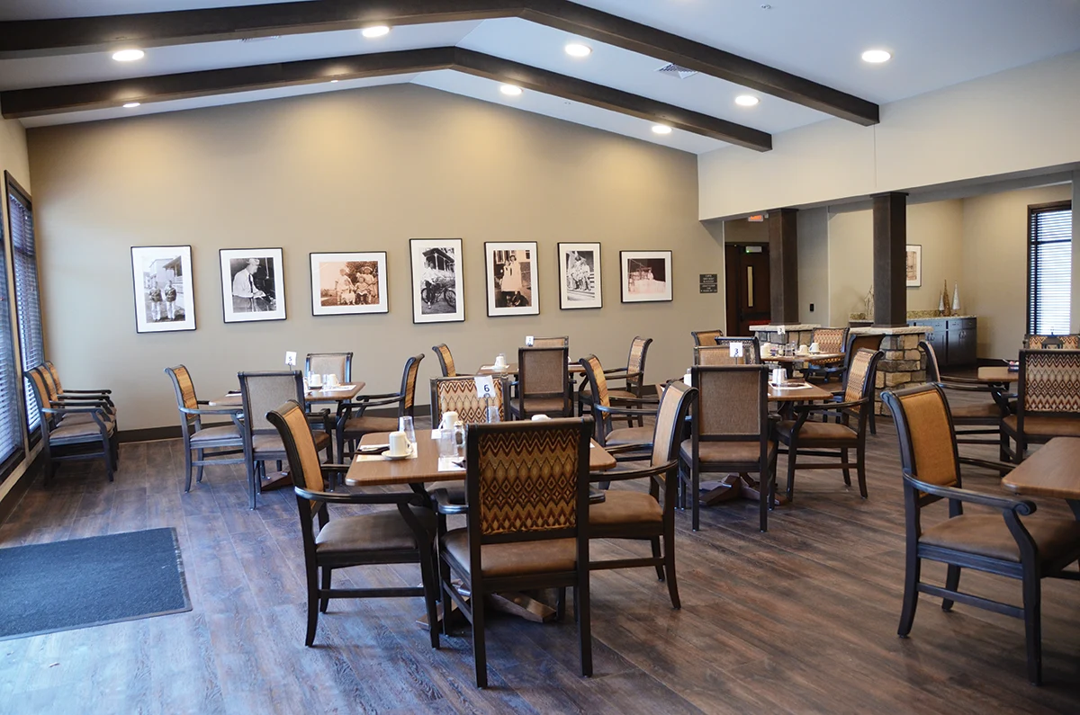 The Legacy of DeForest, WI, dining room