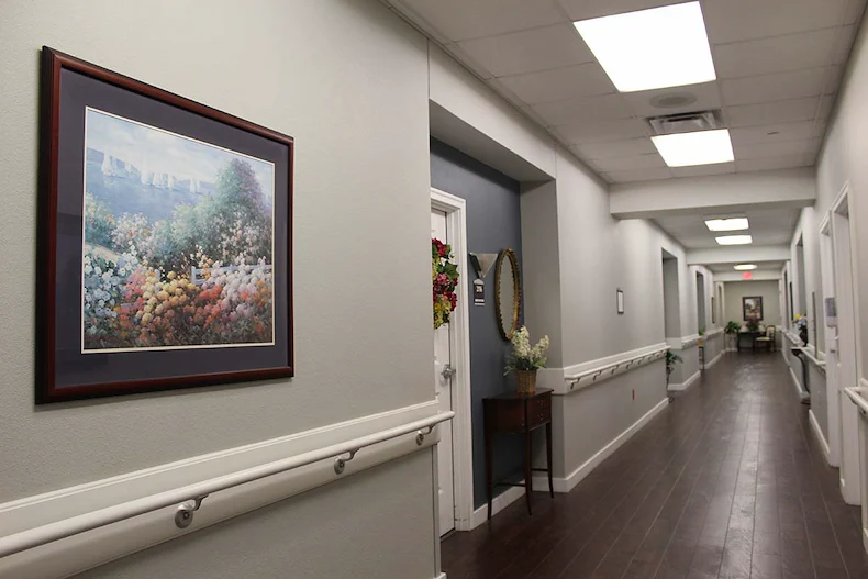 Ascension Living Providence Village Senior Living in Waco, Texas hallway