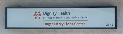 signage - Dignity Health