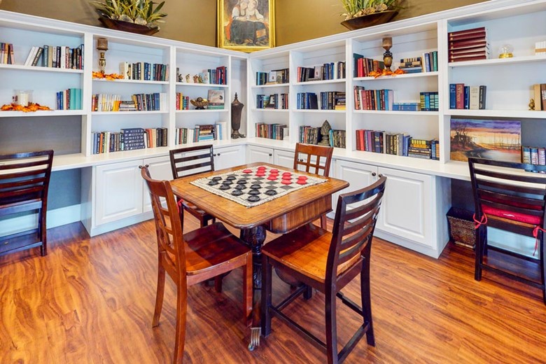 Game/activities room for Orchard Ridge residents