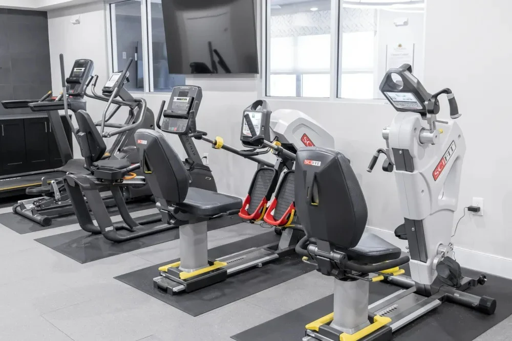 Watermere at Flower Mound senior living community offering active adult living and independent living in Flower Mound, TX, fitness center