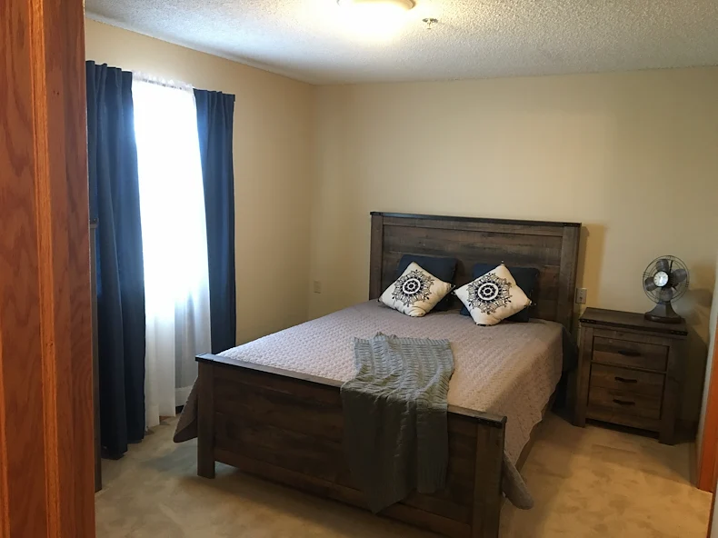 Ascension Living Via Christi Village Georgetown Senior Independent Living in Wichita, Kansas apartment bedroom