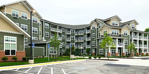 Hessler Heights Gracious Retirement Living Hawthorn Senior Independent Living in Leesburg, Virginia front exterior