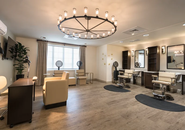 Charter Senior Living of Brookfield beauty salon