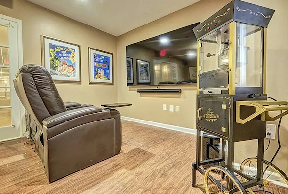 Charter Senior Living of Charlotte movie theatre