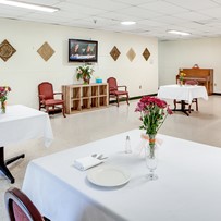 PruittHealth Skilled Nursing & Rehabilitation Center Senior Care in Augusta, Georgia dining room