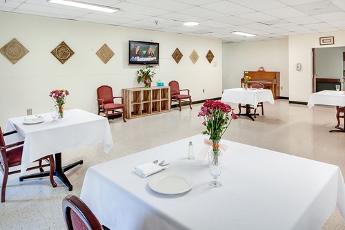 PruittHealth Skilled Nursing & Rehabilitation Center Senior Care in Augusta, Georgia dining room