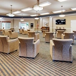 Media/activities room at Gaines Park Senior Living
